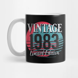 Retro Sunset Vintage 1983 Mug